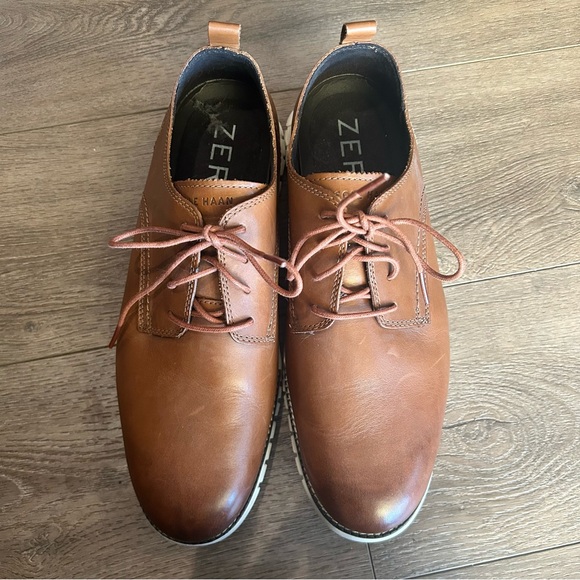 Cole Haan Men\'s Tan Leather Oxfords main image 4